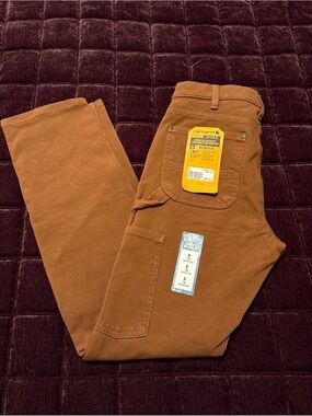 Carhartt Women’s Size 8 Tall Rugged Tan Cargo Pants| Relaxed Fit
